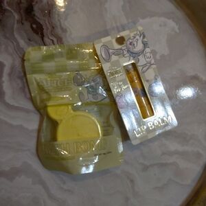 Disney Yellow Bath Bomb and Lip Balm Set
